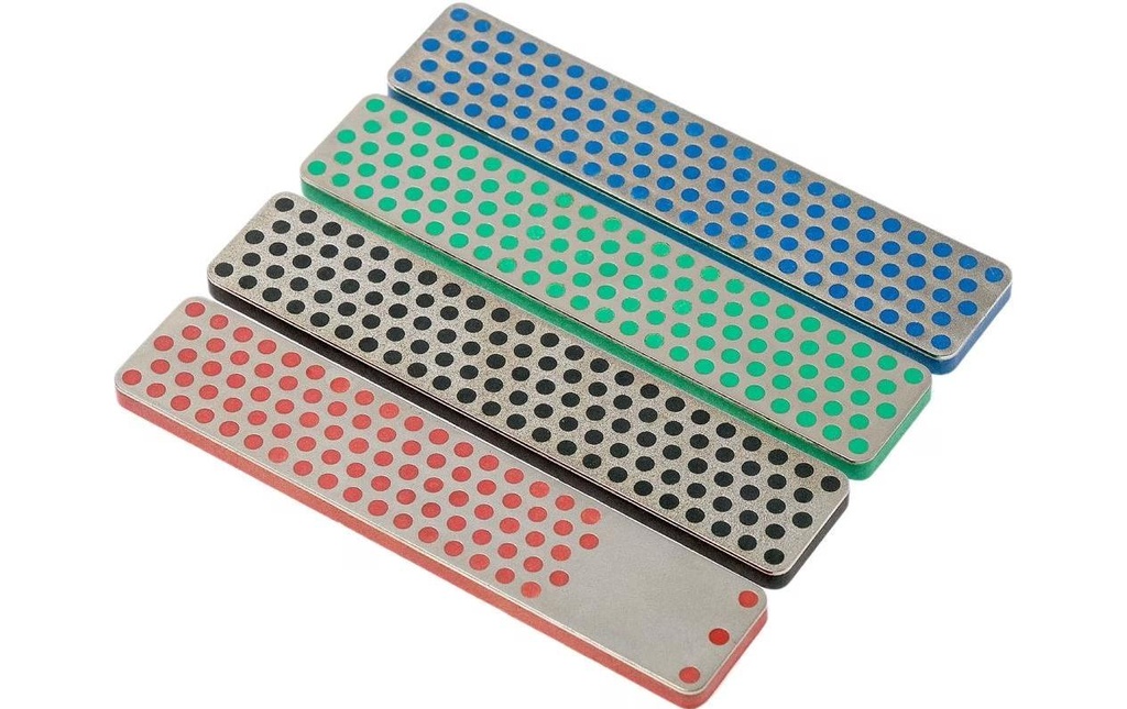 DMT Aiguiseur à couteaux Kit de pierre à aiguiser en diamant Aiguiseur de couteaux
