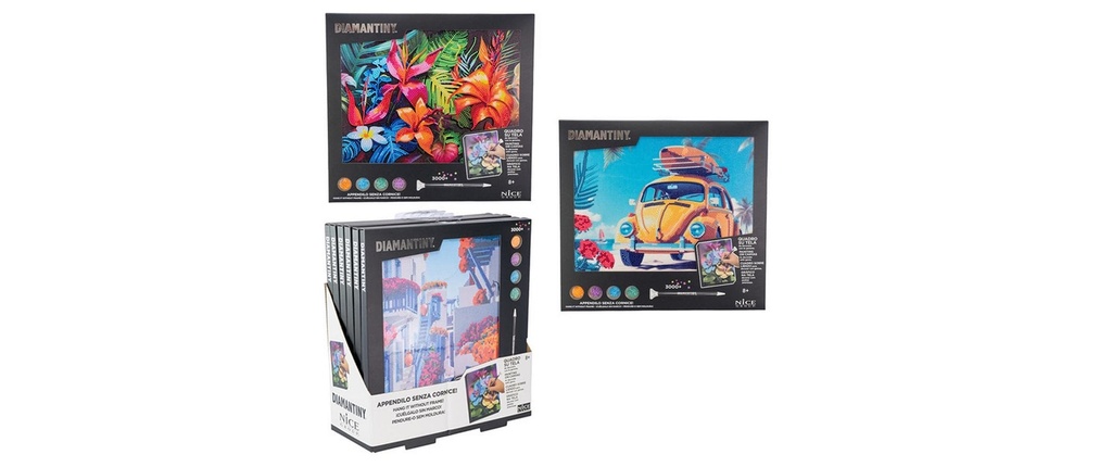 Sombo Kits de bricolage Peinture par numéros Assorti