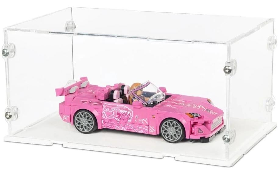 iDisplayit Présentoir en acrylique pour LEGO 77241 2 Fast 2 Furious Honda S2000