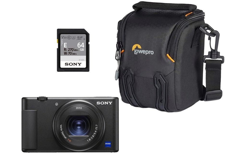 Sony Appareil photo ZV-1A SDXC Card SH 115 III Kit