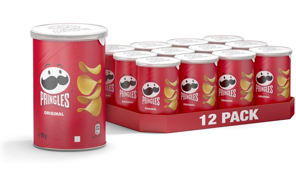 Pringles Chips Original 12 x 70 g