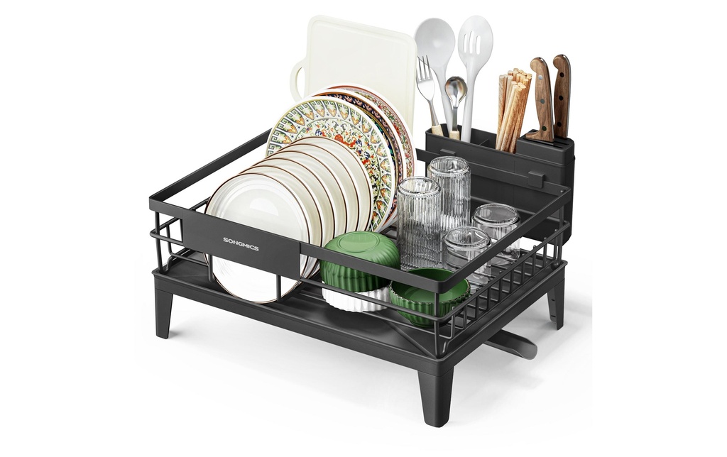Songmics Égouttoir Noir