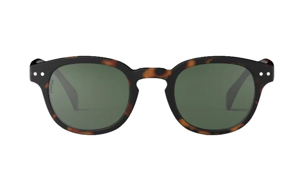 izipizi Lunettes de soleil Square #C Tortoise, 100% UV, cat.3