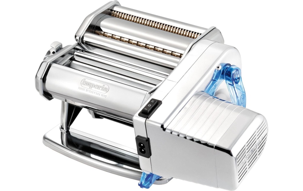 Imperia Machine à pâtes iPasta Electric et PastaFacile Classic Argenté