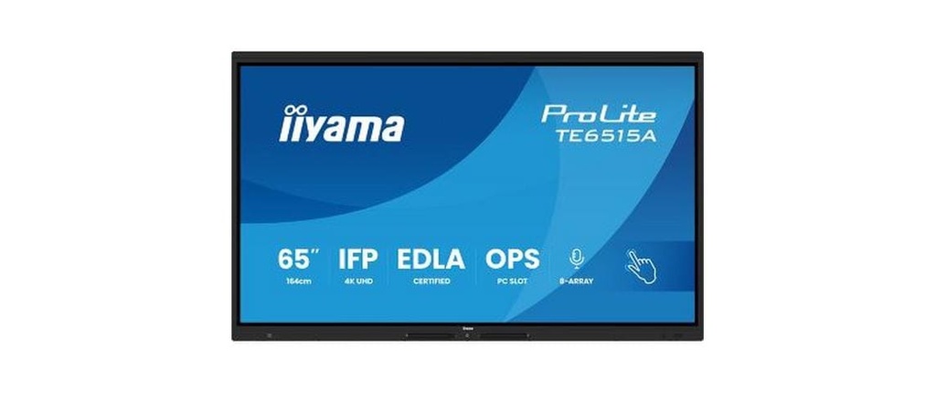 iiyama Écran tactile ProLite TE6515A-B2AG infrarouge 64.5