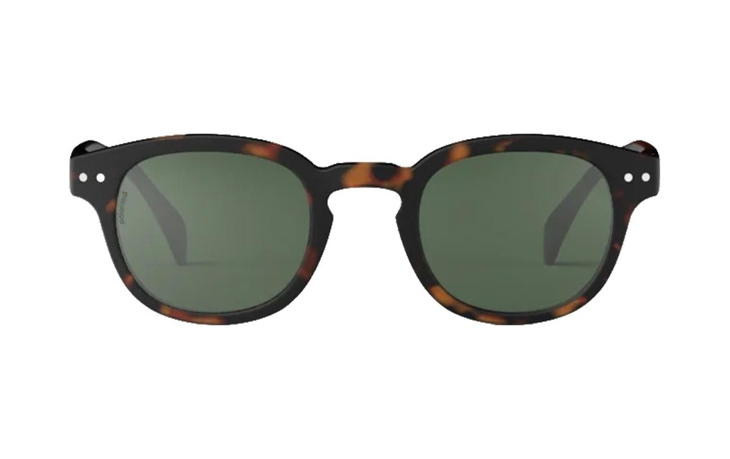 izipizi Lunettes de soleil Square #C POLARIZED Tortoise, 100% UV, cat.3