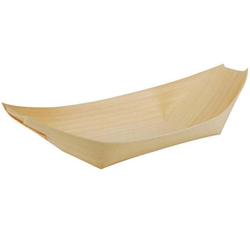 Papstar Coupelle à amuse-bouches Bois PURE 50 Pièce/s