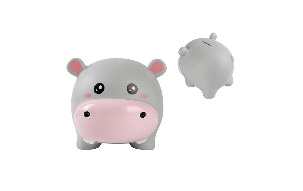 Basteln Tirelire Hippopotame