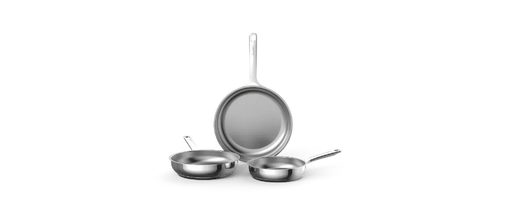 BergHOFF Set de poêles à frire Helix 3 pcs. 20 cm/24 cm/28 cm