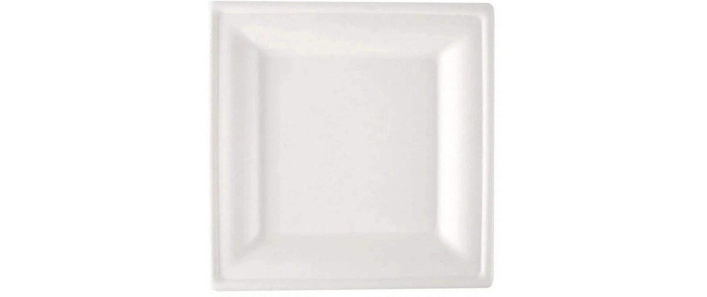 Verive Assiettes jetables 20 x 20 cm, 50 pièces