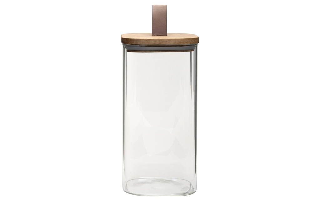 COCON Boîte à provisions anguleux 1.4 l, Transparent