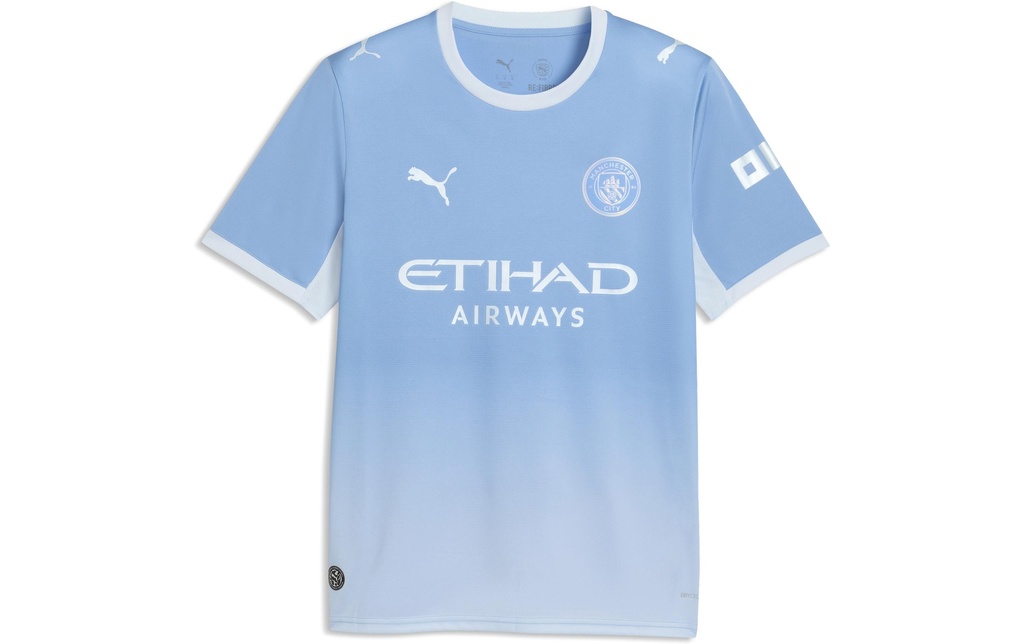 PUMA MCFC Home Jersey Replica, Bleu clair, L