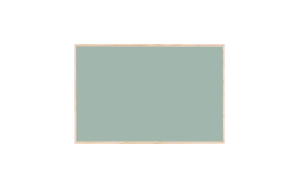 Bi-Office Tableau blanc magnétique EARTH 58.5 cm x 38.5 cm, Vert
