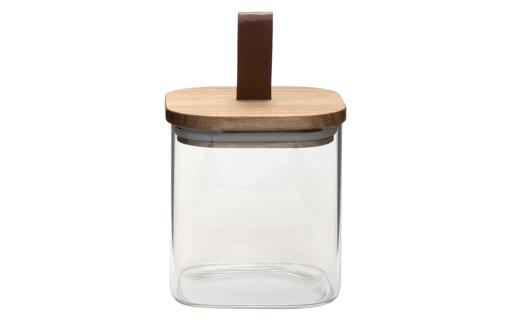 COCON Boîte à provisions anguleux 0.6 l, Transparent