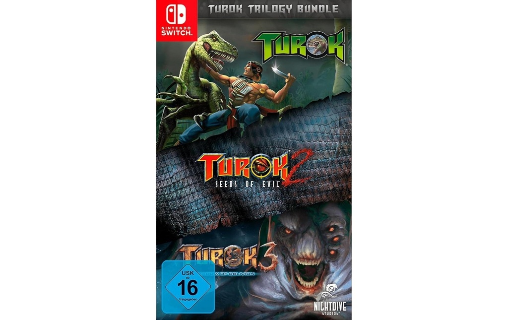 Atari Games Turok Trilogy Bundle [NSW] (D) (Boîte)