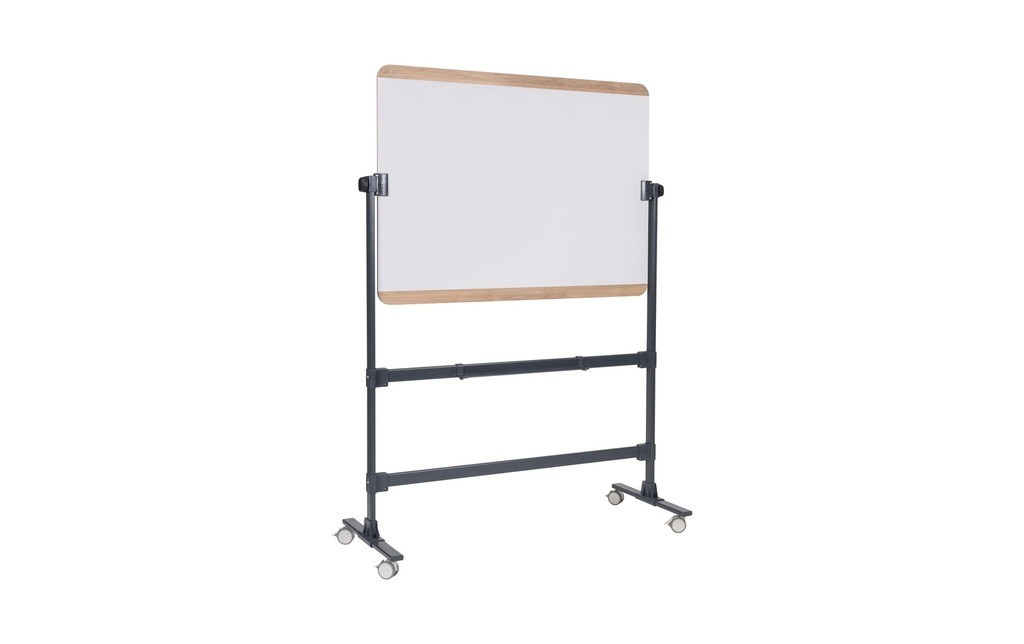 Bi-Office Tableau blanc magnétique ACE Mobile 120 cm x 90 cm, Blanc