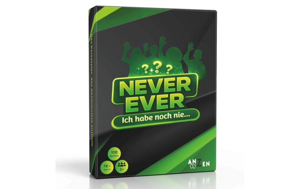 Anzen Spiele Jeux pour la famille Never Ever -DE-