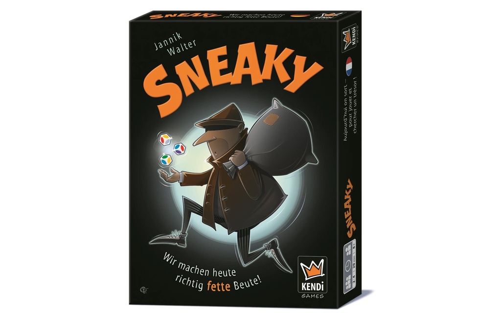 KENDi GAMES Jeux pour la famille Sneaky -DE/FR/IT-