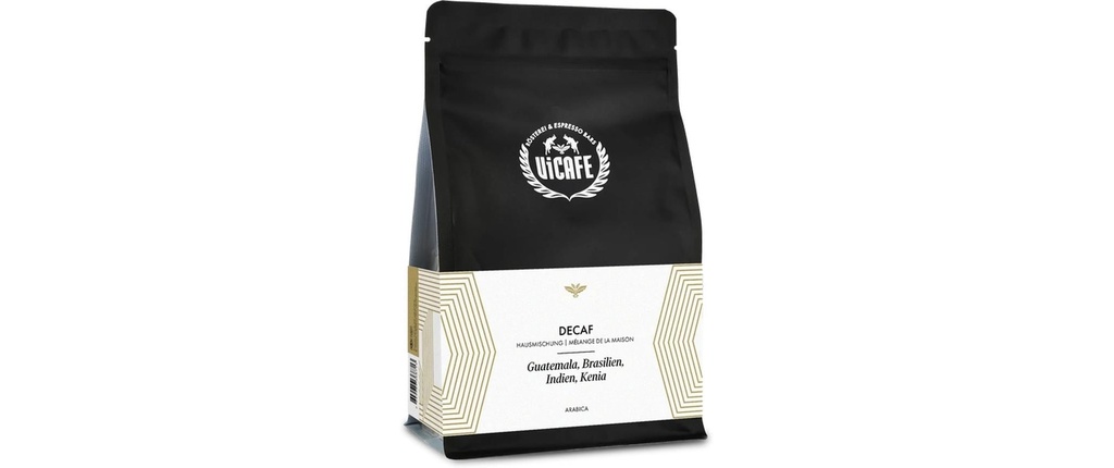 Vicafe Grains de café Mélange maison Décaféiné 350 g