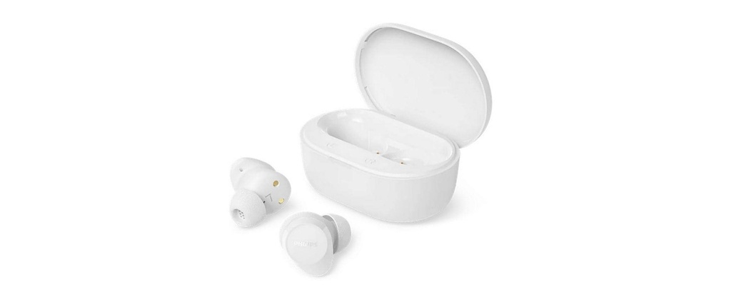 Philips Écouteurs True Wireless In-Ear TAT1300WT/00 Blanc