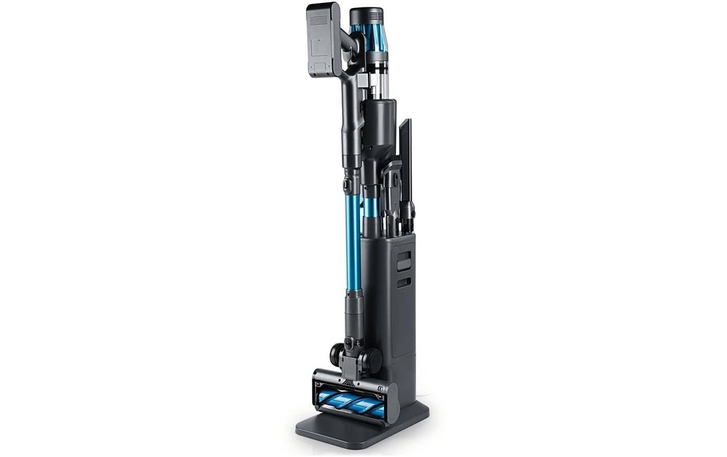 MAXXmee Lichterblitz Aspirateur cyclonique à batterie Deluxe Avec station d'aspiration