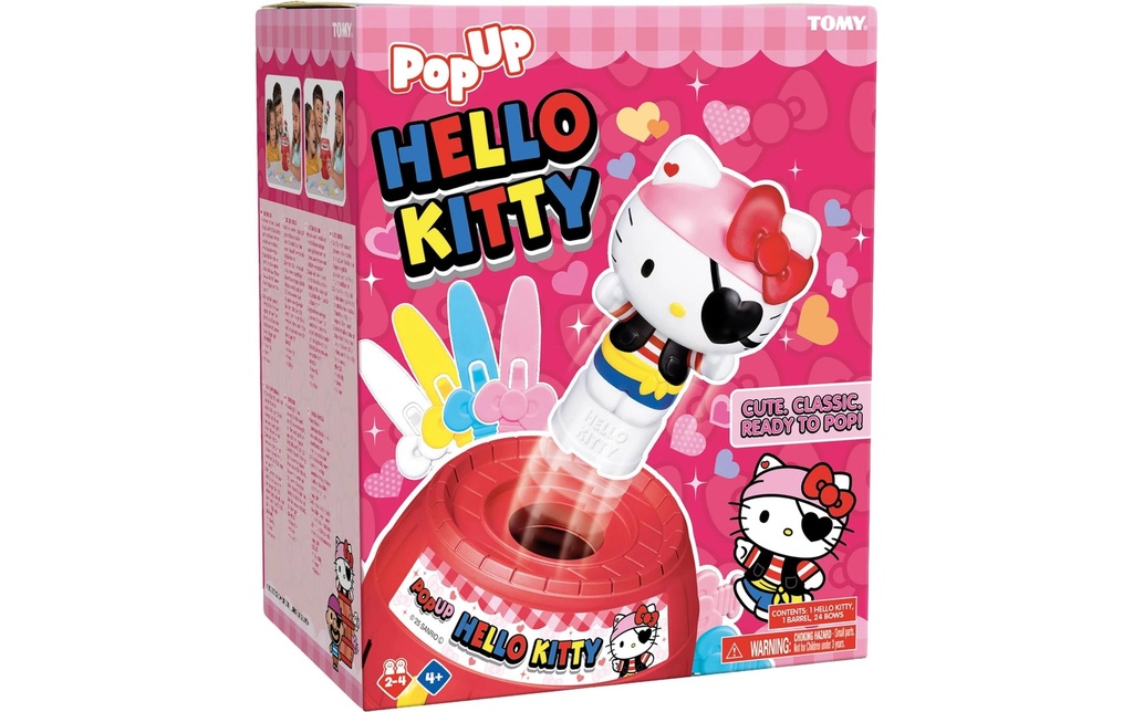 Tomy Pop Up Hello Kitty, d/f/i à partir de 4 ans, 2-4 joueurs