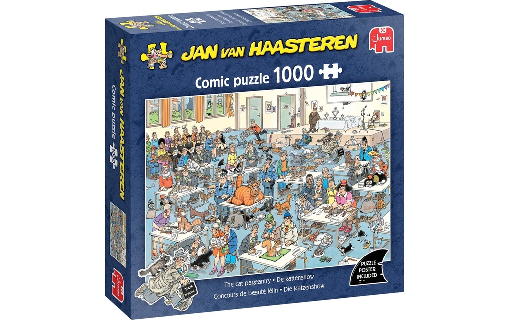 Jumbo Puzzle Le spectacle des chats