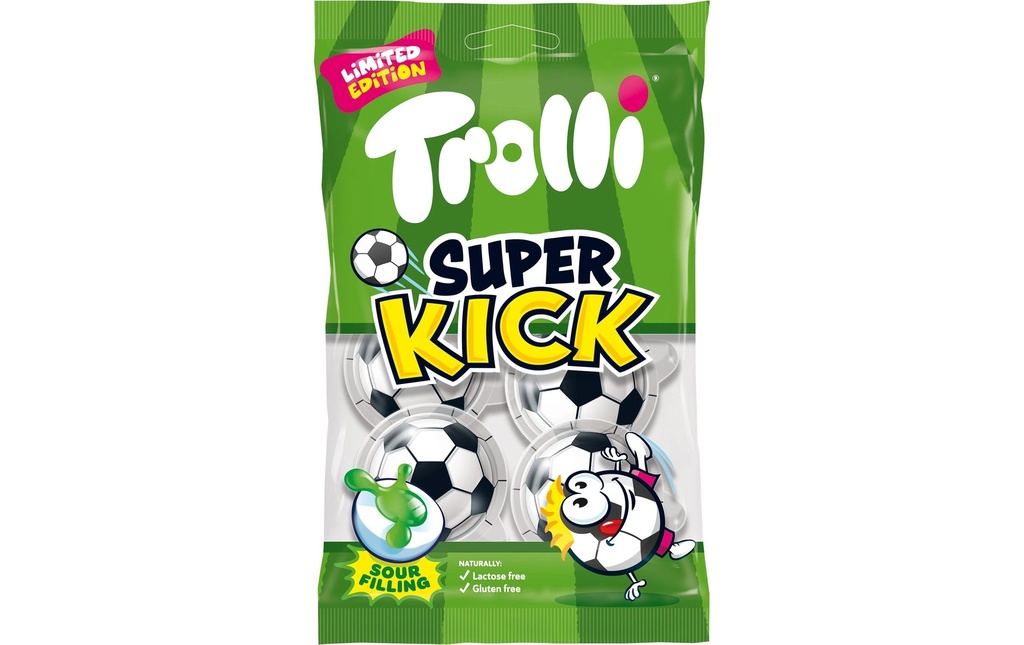 Trolli Bonbons gommeux Super coup de pied 75 g