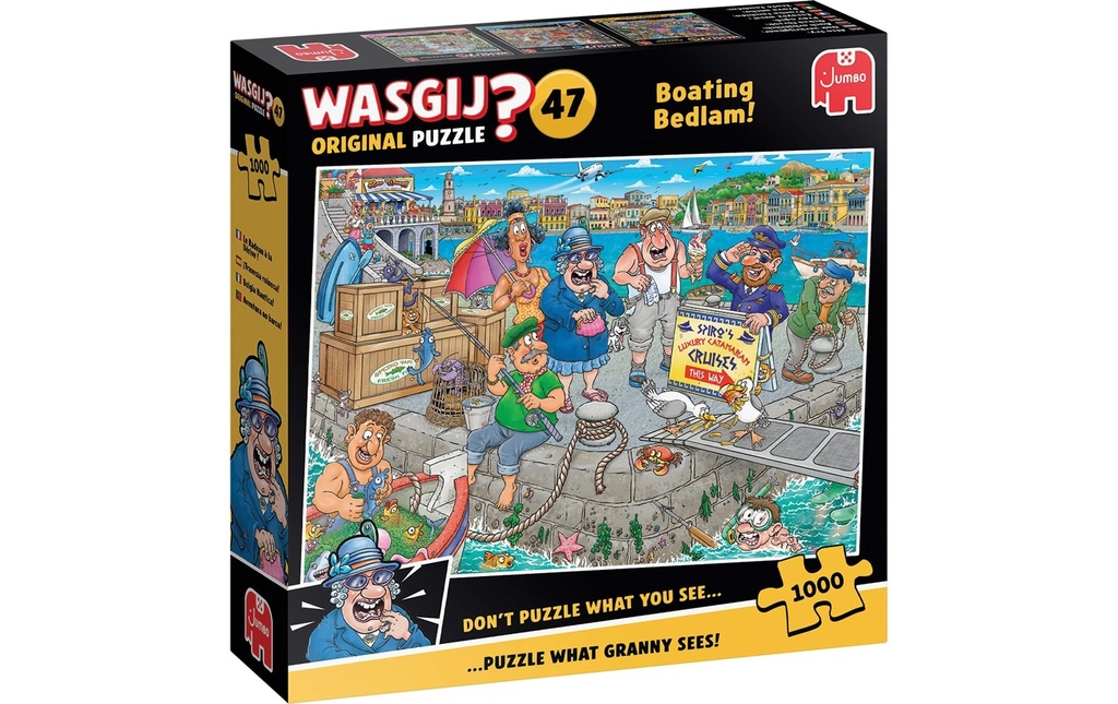 Jumbo Puzzle Vasgij Original 47 Bedlam en bateau