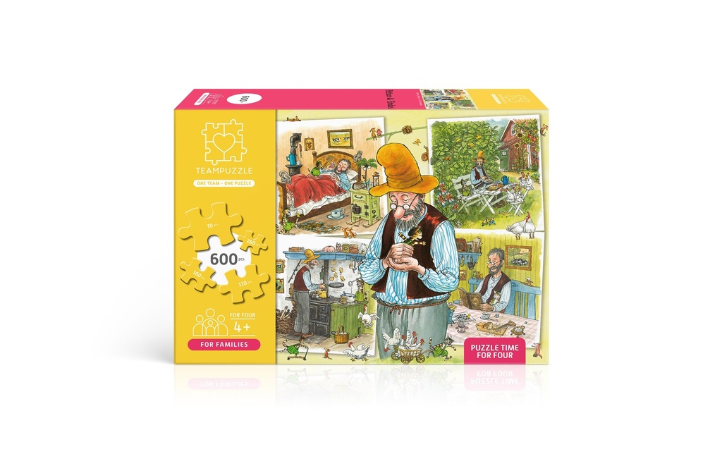 Teampuzzle Puzzle Pettersson et Findus