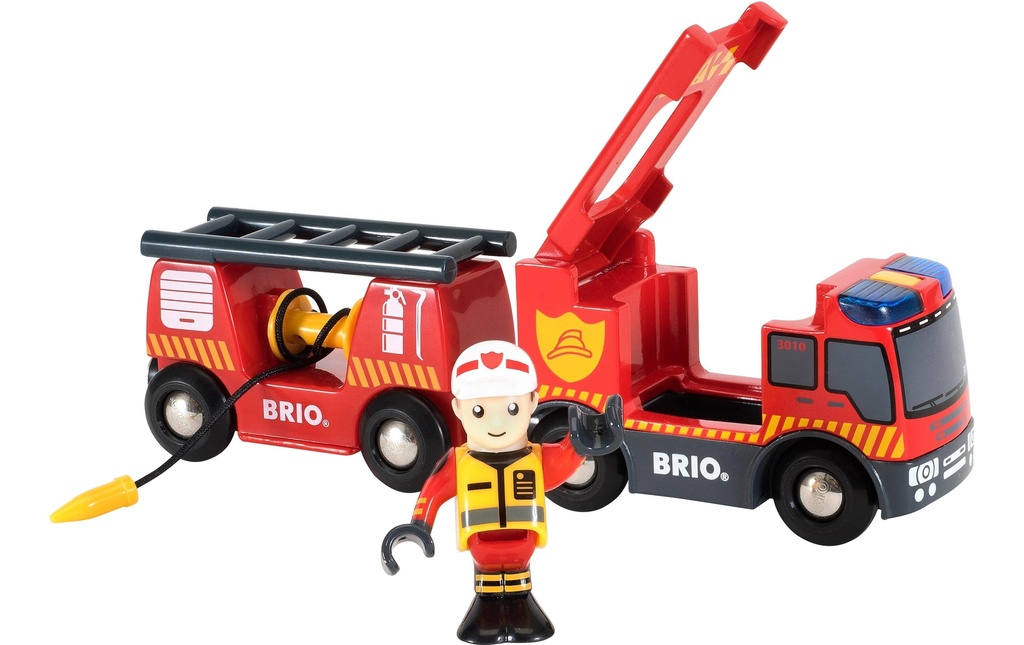 BRIO Véhicule à échelle des pompiers