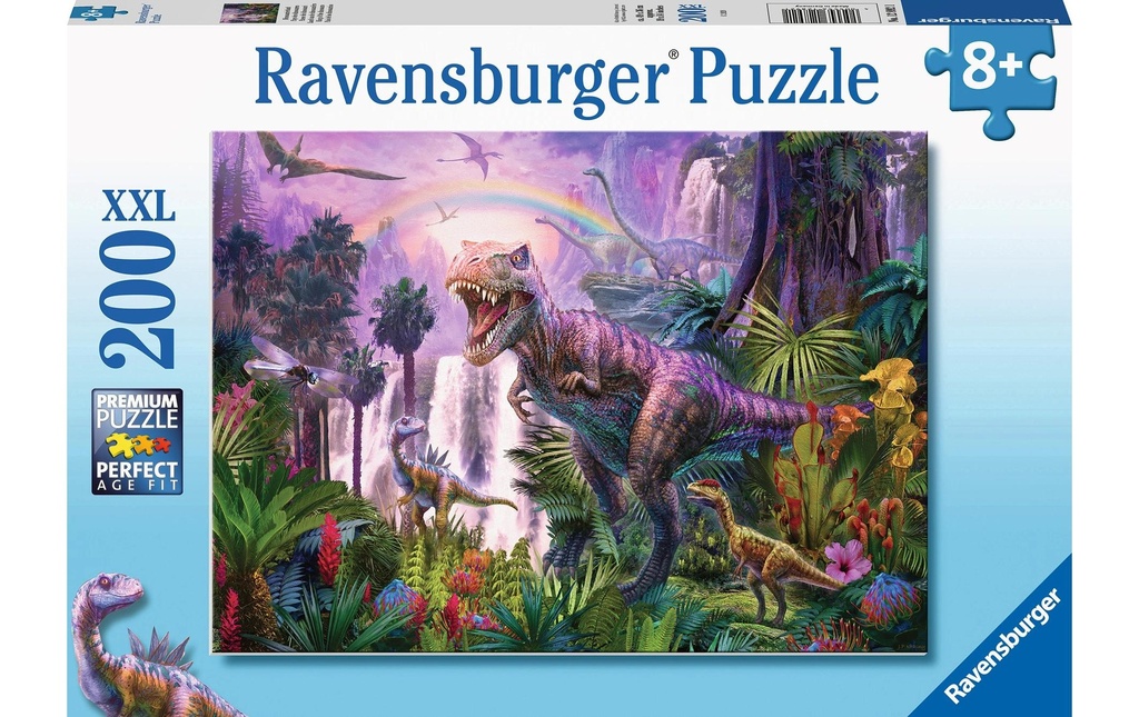 Ravensburger Puzzle Le pays des dinosaures 200 pièces XXL