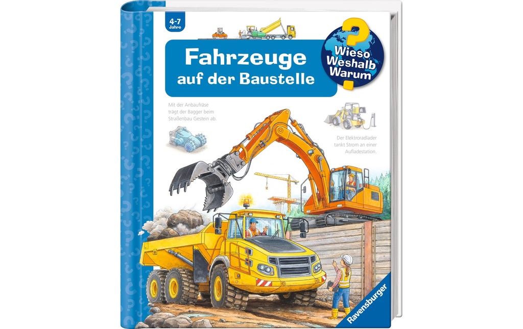 Ravensburger Livres pratiques pour enfants Véhicules sur le chantier
