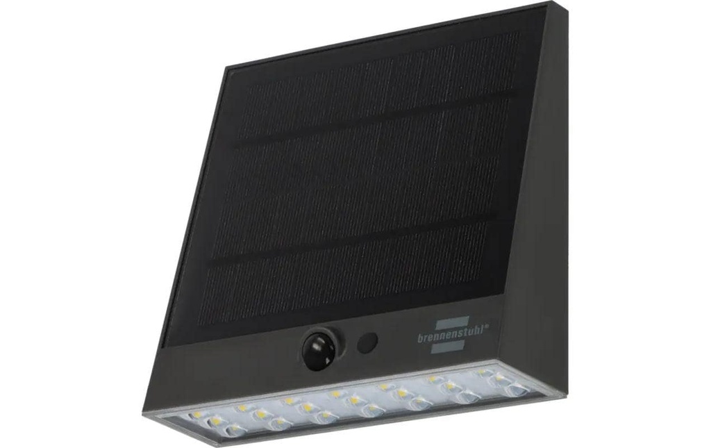 Brennenstuhl Projecteur solaire à LED SOL 1000 Plana, 1000 lm, 4000K, IP54