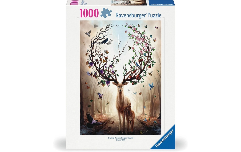 Ravensburger Puzzle Cerf magique 1000 pièces
