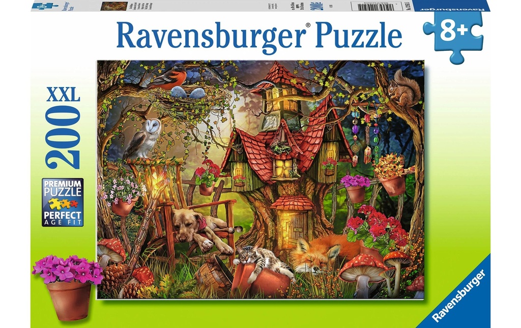 Ravensburger Puzzle La maison forestière 200 pièces XXL