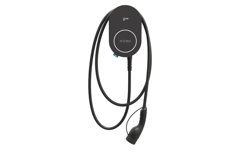 go-e Charger PRO CABLE ME 11 kW, SIM, RFID, 6 m, noir