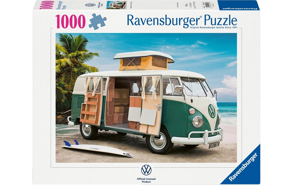 Ravensburger Puzzle Volkswagen T1 CamperVan 1000 pièces