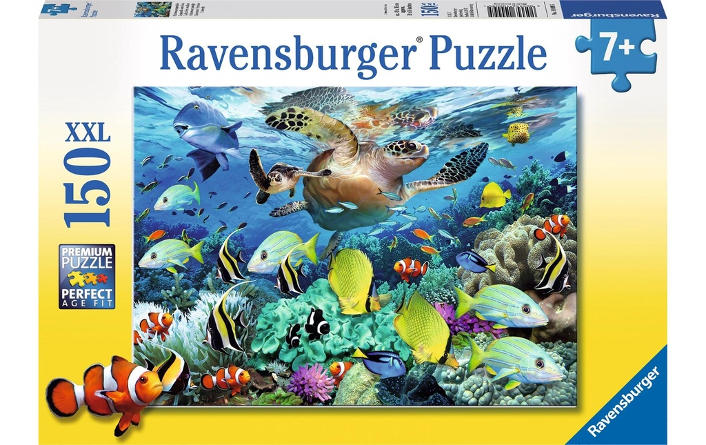 Ravensburger Puzzle Paradis sous-marin 150 pièces XXL