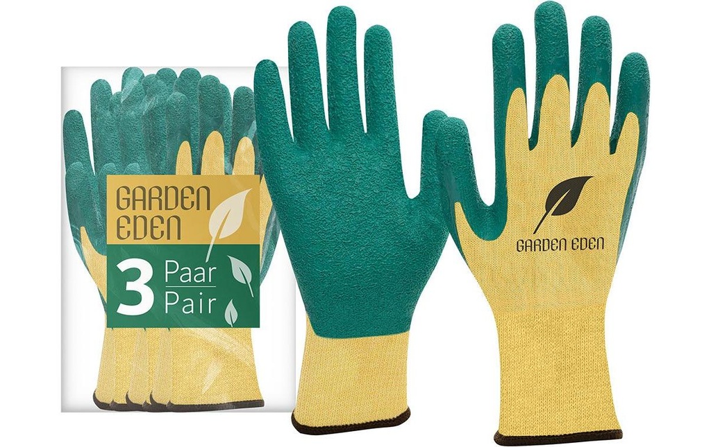 ACE Gant de jardin 3 paires S Taille: 7
