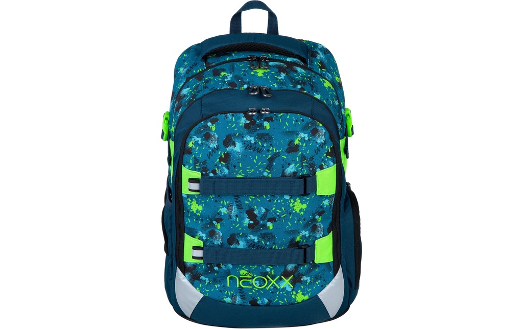 Neoxx Sac à dos pour l’école Active Pro, 26 l, Petrol Extreme