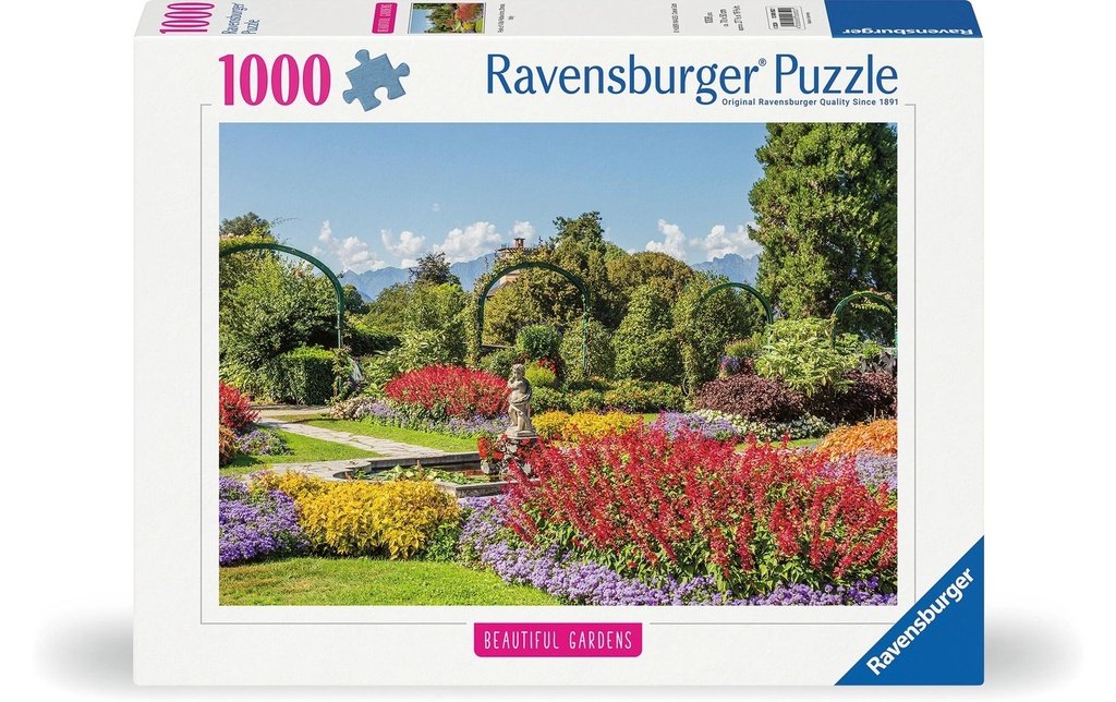 Ravensburger Puzzle Parc de la Villa Pallavicino 1000 pièces