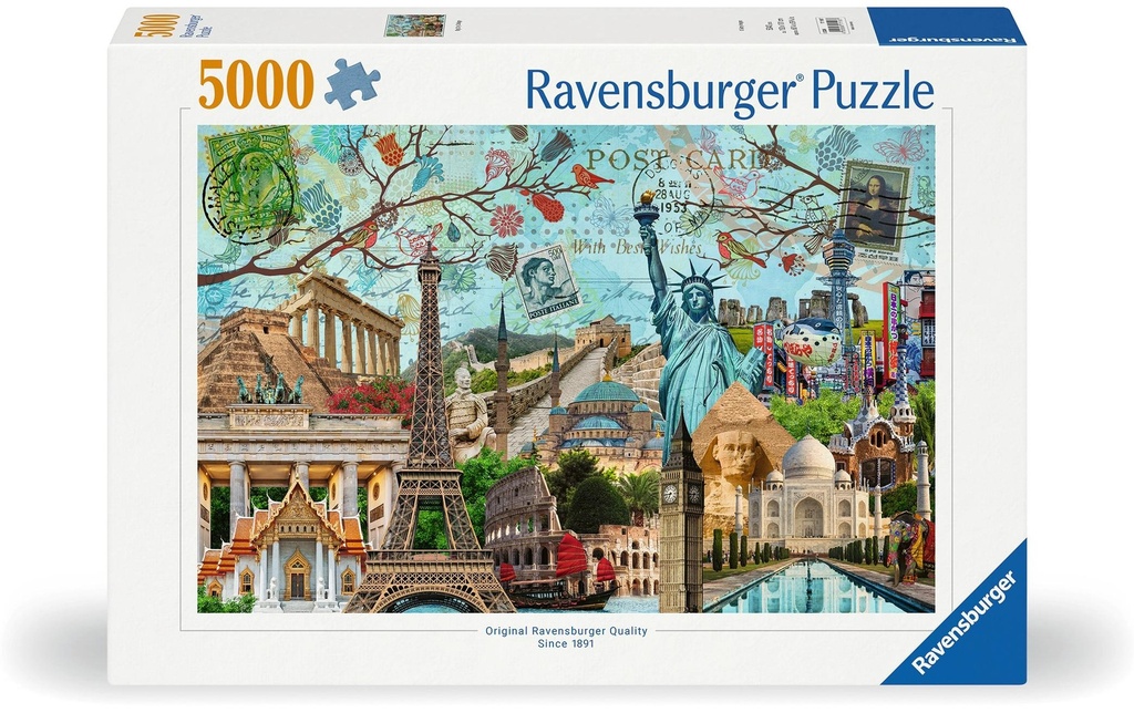Ravensburger Puzzle Big City Collage 5000 pièces
