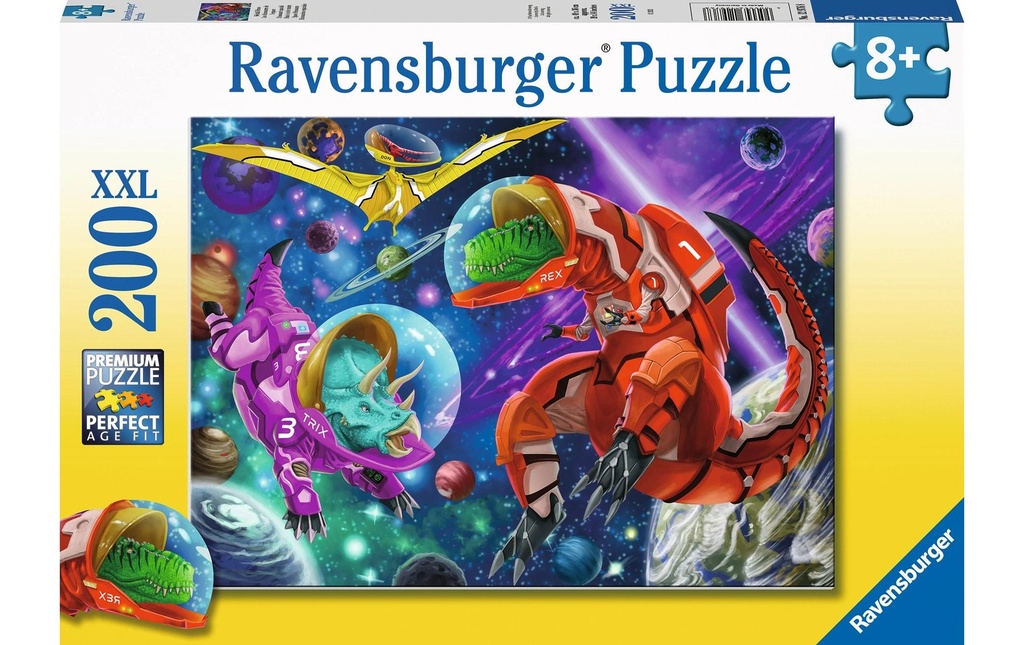 Ravensburger Puzzle Dinosaures de l'espace 200 pièces XXL