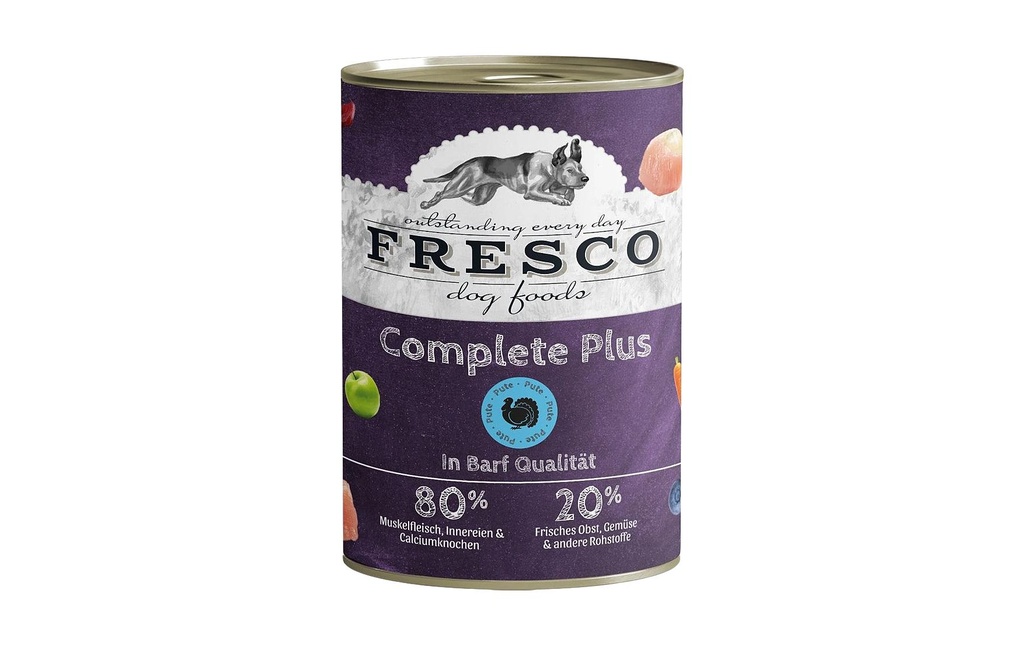 FRESCO Alimentation humide Complete Plus Dinde 800 g