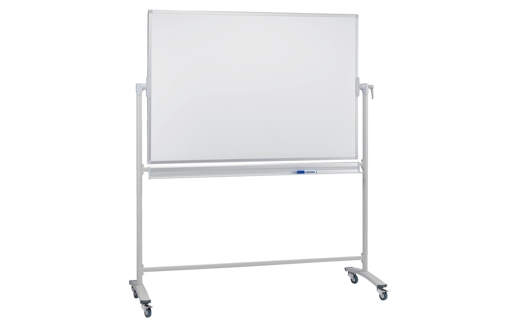 Franken Tableau blanc mobile 100 cm x 150 cm, Blanc