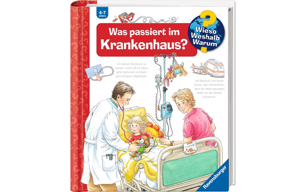 Ravensburger Livres pratiques pour enfants Que se passe-t-il à l'hôpital?
