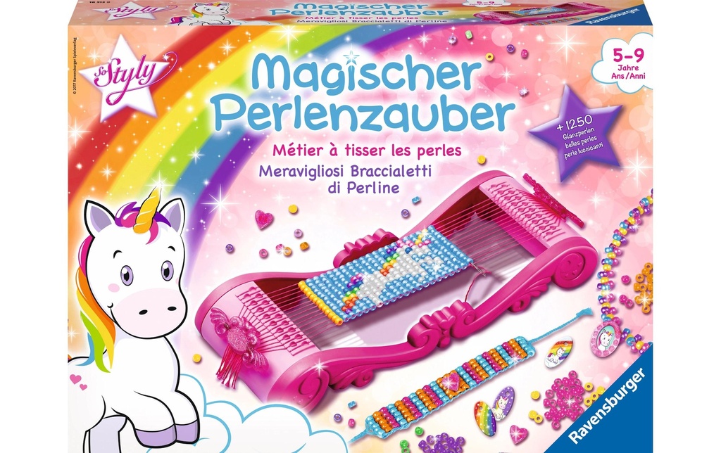 Ravensburger Kits de bricolage Magie des perles Licorne