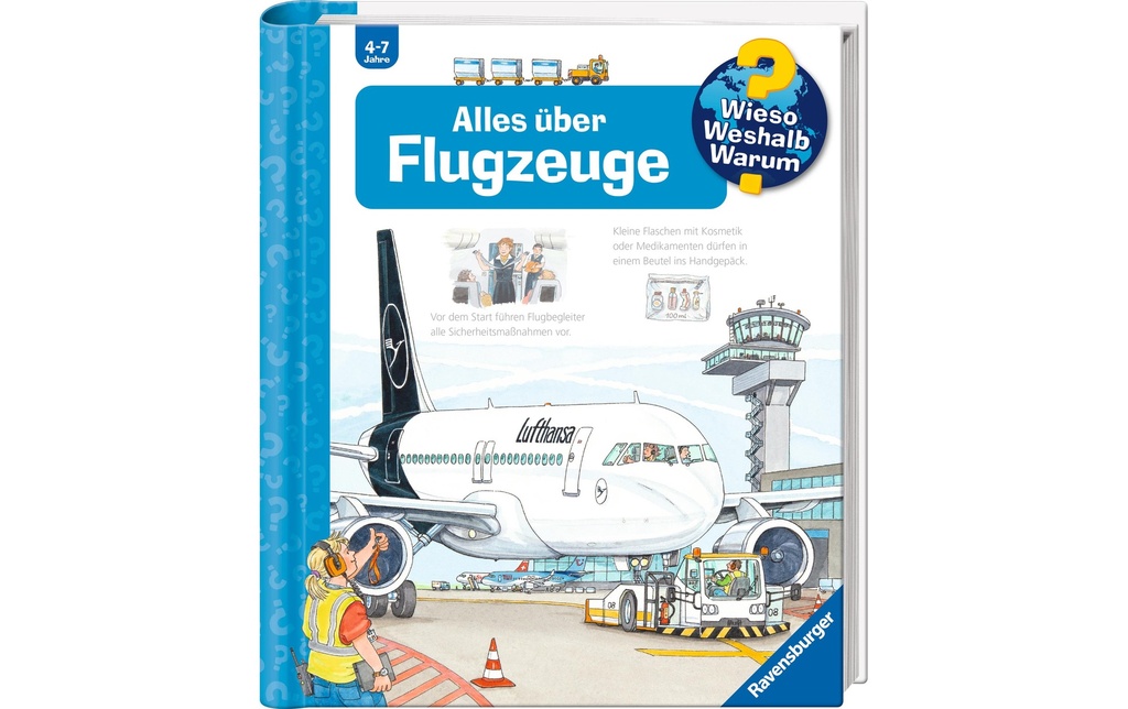 Ravensburger Livres pratiques pour enfants Tout sur les avions