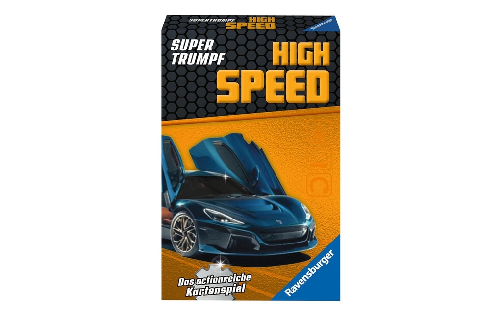 Ravensburger Jeux de cartes High Speed 21 32 illustrations, 5 catégories
